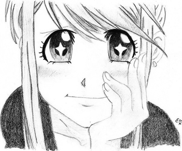 600x496 Japanese Earthquaketsunami Relief Benefit Auction - Japanese Cartoon Sketch