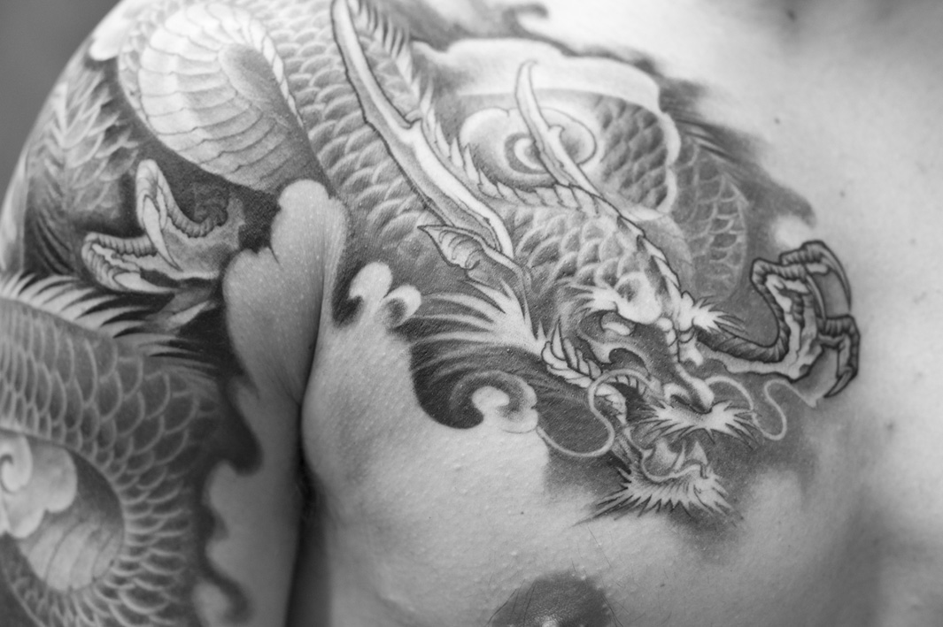 1065x709 22 Unique Japanese Dragon Tattoos Amp Designs - Japanese Dragon Tattoo Sketch