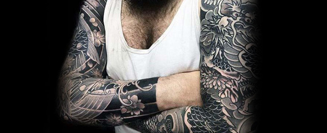 640x260 90 Japanese Dragon Tattoo Designs For Men - Japanese Dragon Tattoo Sketch