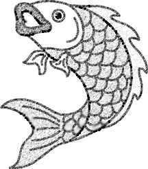 216x246 Make Koi Fish Drawings Your Work Of Art - Japanese Fish Sketch