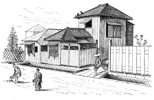 500x325 Japanese Homes And Their Surroundings Chapter 2 - Japanese House Sketch