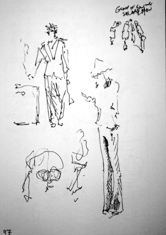 566x800 Japanese Train Sketches Krzysztof Debicki - Japanese Sketches