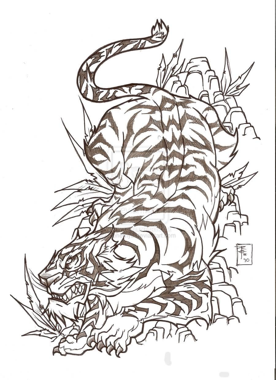 900x1238 Japanese Tattoo Ideas And Japanese Tattoo Designs - Japanese Tattoo Sketch