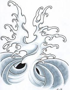 236x304 Image Result For Japanese Tattoos Buddha And Wave Sketch - Japanese Wave Sketch