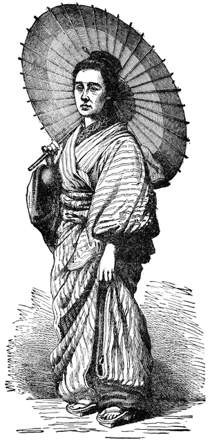 304x640 Japanese Woman Clipart Etc - Japanese Woman Sketch