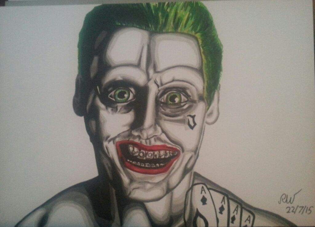 1024x739 Suicide Squad Jared Leto Joker Drawing Picture Drawing Skill - Jared Leto Joker Sketch