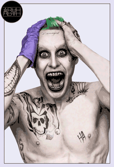 371x539 Batman Jared Leto Gif On Gifer - Jared Leto Joker Sketch