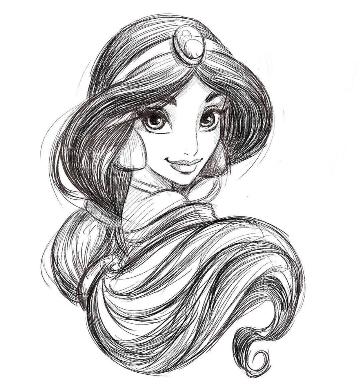 1242x1335 Jasmine Sketch - Jasmine Sketch