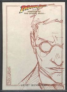 217x300 Indiana Jones Kingdom Crystal Skull Sketch Jason V9 Ebay - Jason Sketch