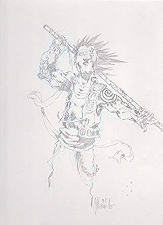 322x445 Jason Shawn Alexander Original Pencil Sketch Comic Art Futuristic - Jason Sketch