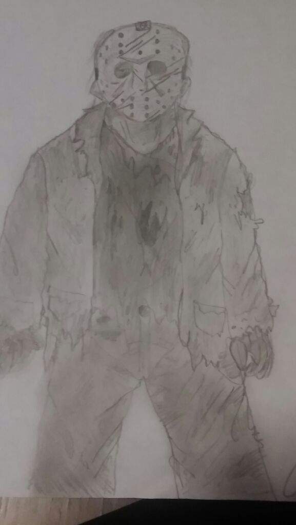 577x1024 Jason Sketch Full Body Horror Amino - Jason Sketch