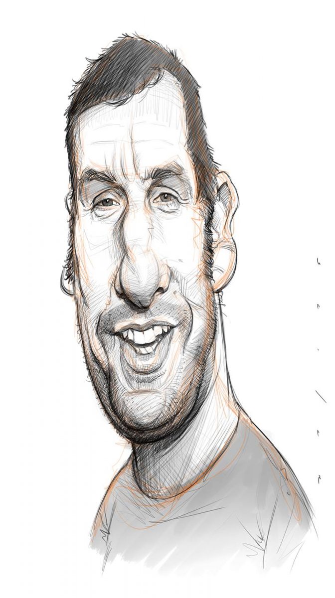 672x1200 Jason Seiler Digital Painter Richard Solomon Artists - Jason Sketch