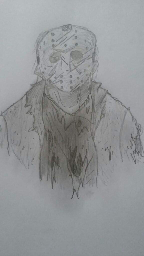 577x1024 Jason Voorhees Sketch Horror Amino - Jason Voorhees Sketch