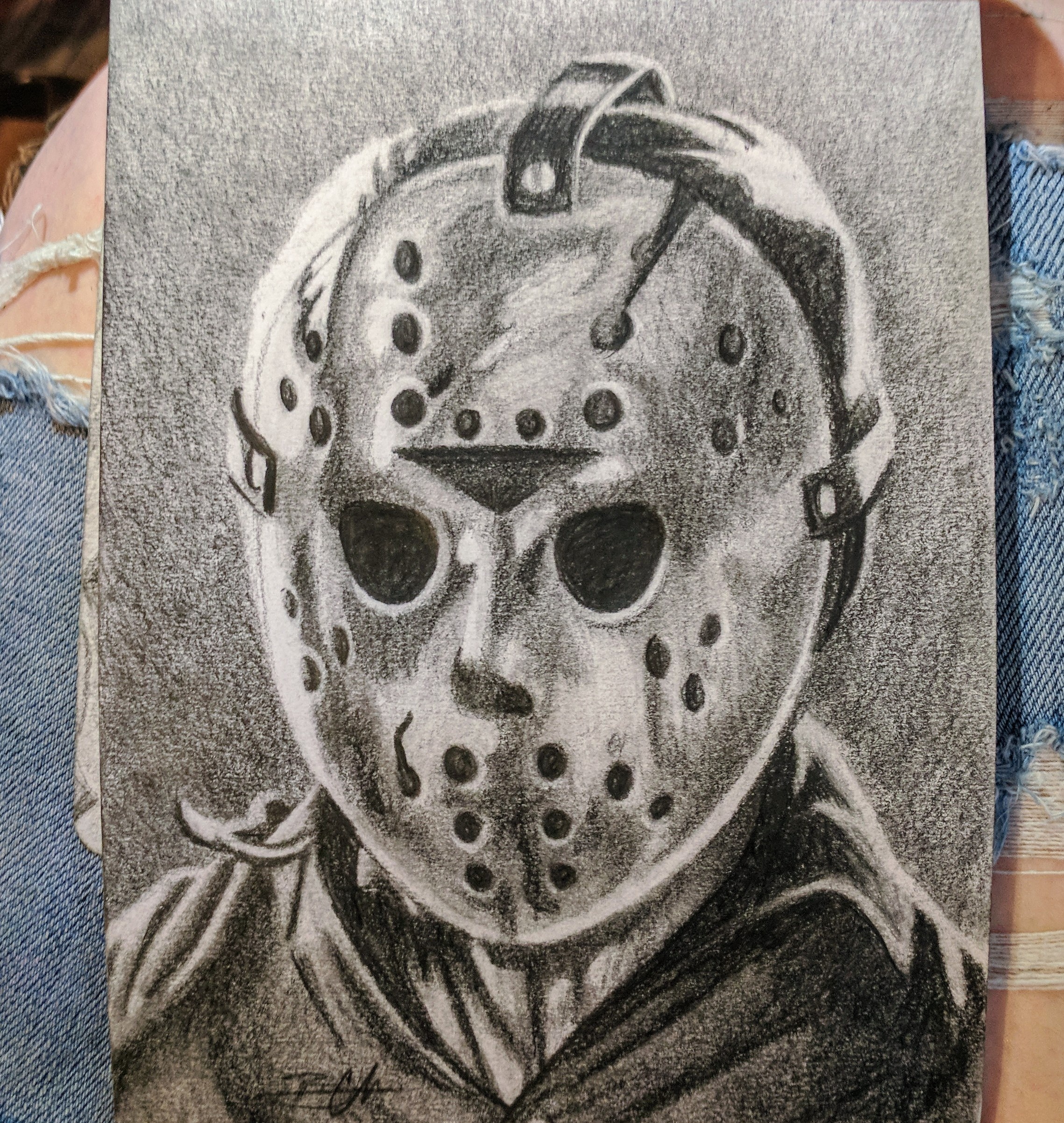 2278x2404 Jason Voorhees Oc - Jason Voorhees Sketch