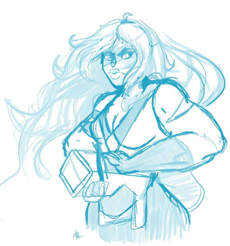 957x1024 Jasper Sketch Steven Universe Amino - Jasper Sketch