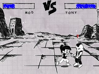 320x240 Java Mobile Games Sketch Fighter - Java Sketch