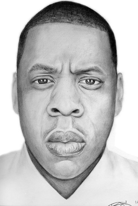 482x719 Jay Z Drawing Bardh - Jay Z Sketch