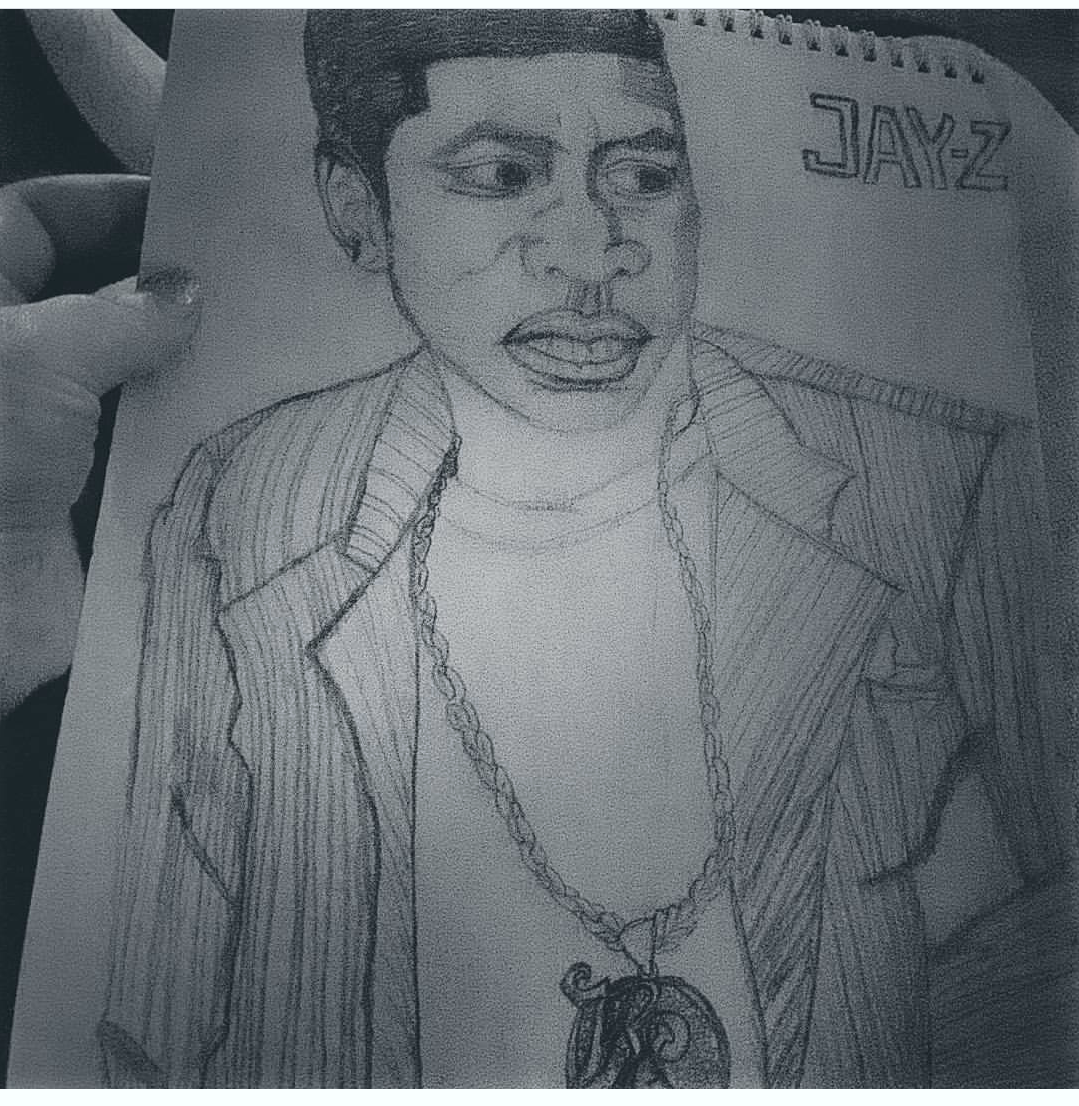 1079x1106 Jay Z Sketched By Sweetestmandee1991 - Jay Z Sketch