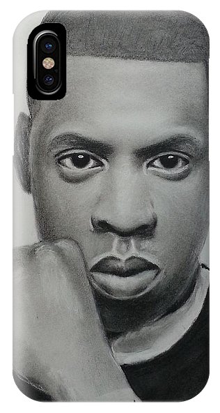 316x592 Jay Z Charcoal Iphone X Xs Case For Sale By Lance Freeman - Jay Z Sketch