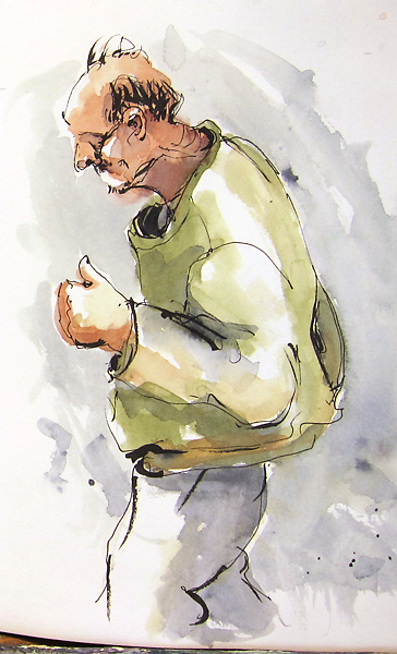 364x600 Healdsburg Jazz Festival - Jazz Dance Sketch