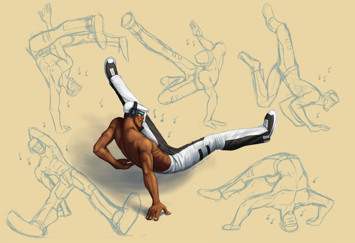 1150x789 Jazz Dance Final By Pinkuh - Jazz Dance Sketch