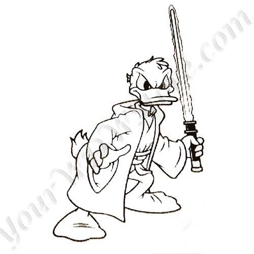 500x500 Disney Artist Sketch - Jedi Sketch