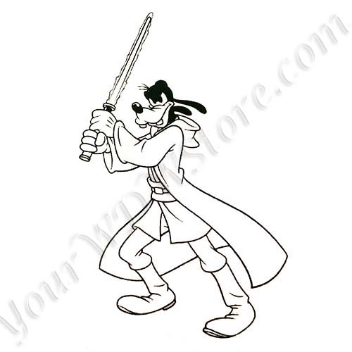 500x500 Disney Artist Sketch - Jedi Sketch