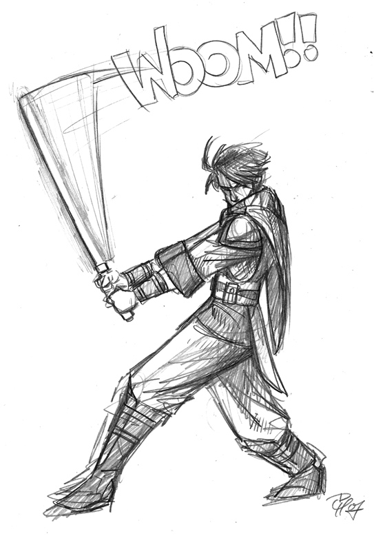 543x778 Elias Doryin - Jedi Sketch