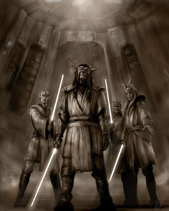 576x720 Image - Jedi Sketch