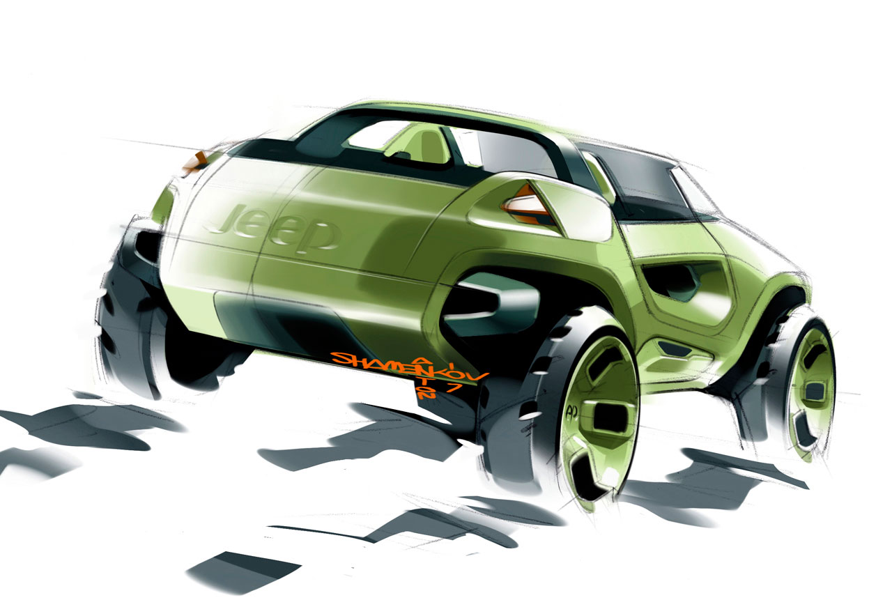 1280x861 2008 Jeep Renegade - Jeep Sketch