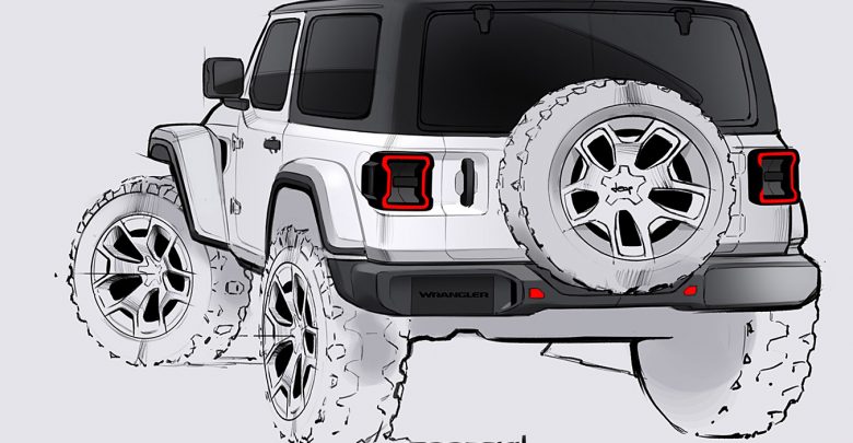 780x405 Inside Design 2018 Jeep Wrangler (Jl) - Jeep Wrangler Sketch