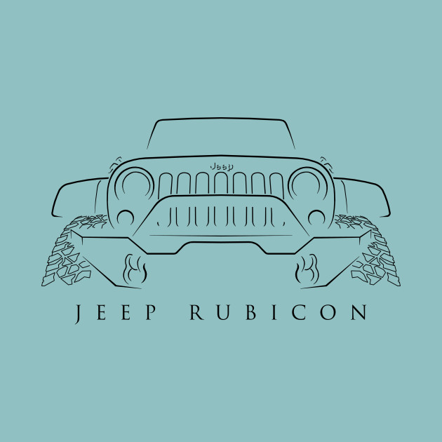 630x630 Jeep Wrangler Rubicon - Jeep Wrangler Sketch