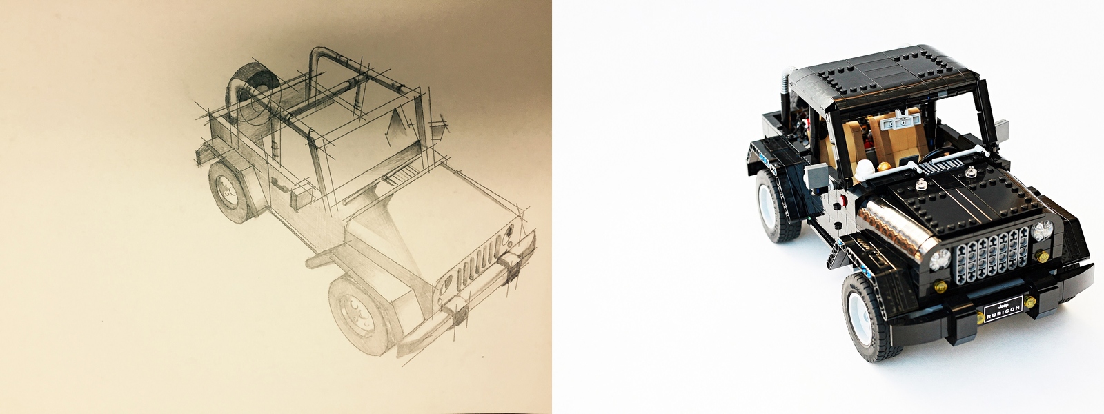 1600x600 Lego Ideas - Jeep Wrangler Sketch
