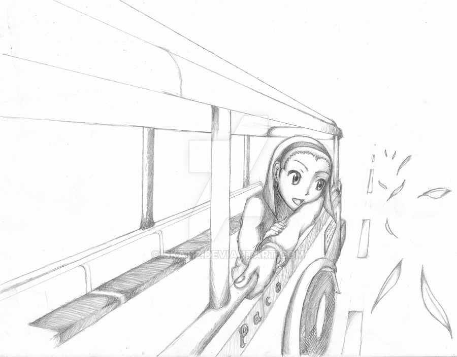 900x704 Jeepney Ride By Ska112 - Jeepney Sketch