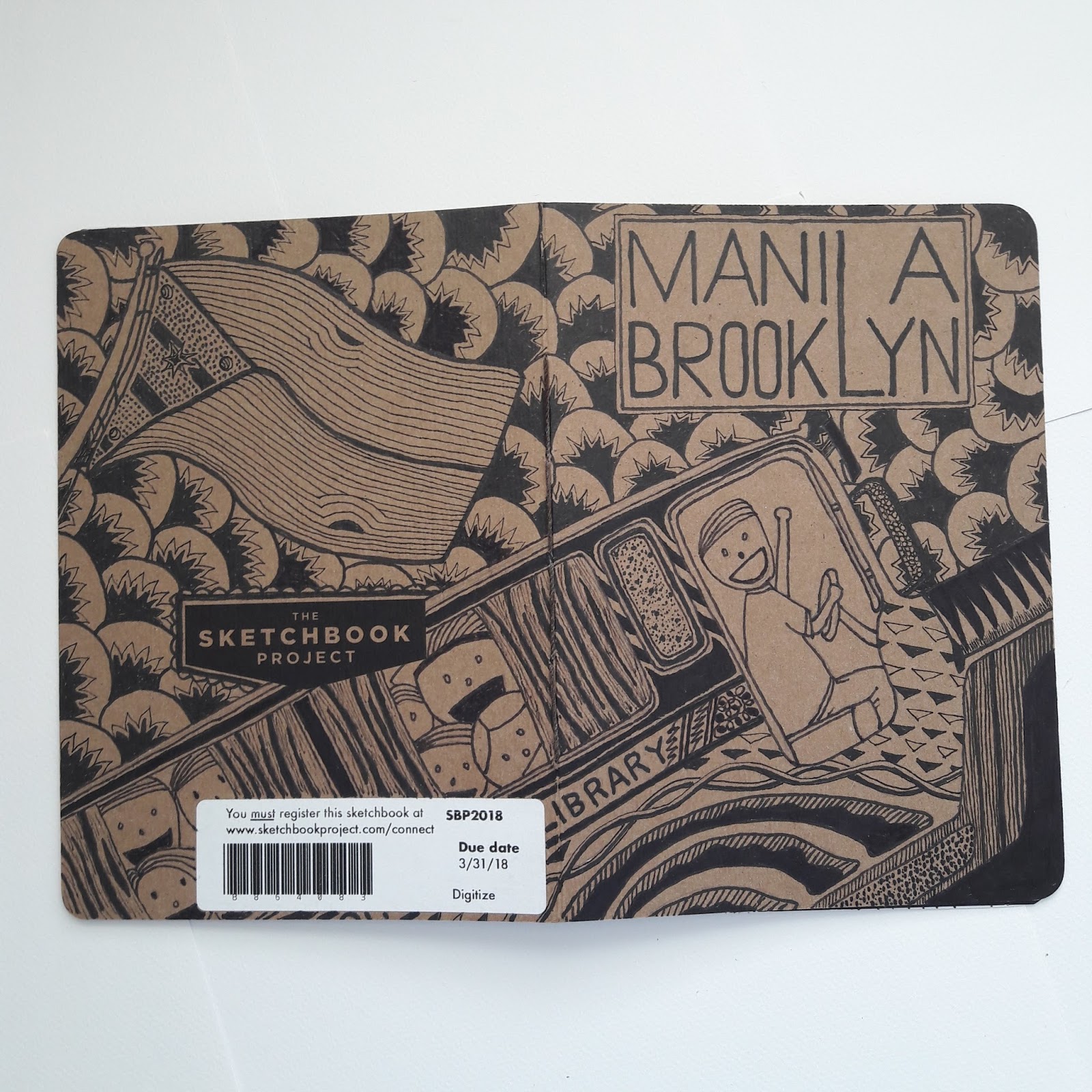 1600x1600 Sketches And Journeys The Sketchbook Project Jeepney Sketches - Jeepney Sketch