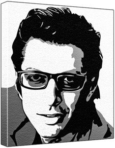 234x300 Jeff Goldblum Pop Art Painting (100% Original Painting. Not A - Jeff Goldblum Sketch