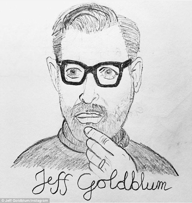 634x671 Jeff Goldblum Holds Hands With Wife Emilie In Los Angeles Daily - Jeff Goldblum Sketch