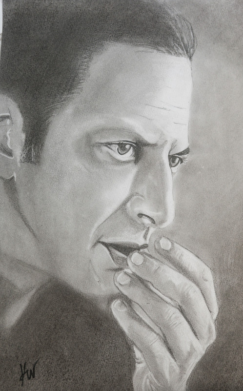 498x801 Jeff Goldblum - Jeff Goldblum Sketch
