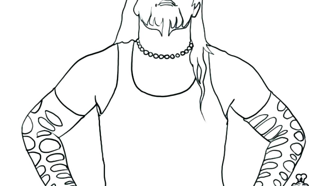 1024x600 Jeff Hardy Coloring Pages Wrestling Coloring Pages Printable - Jeff Hardy Sketch