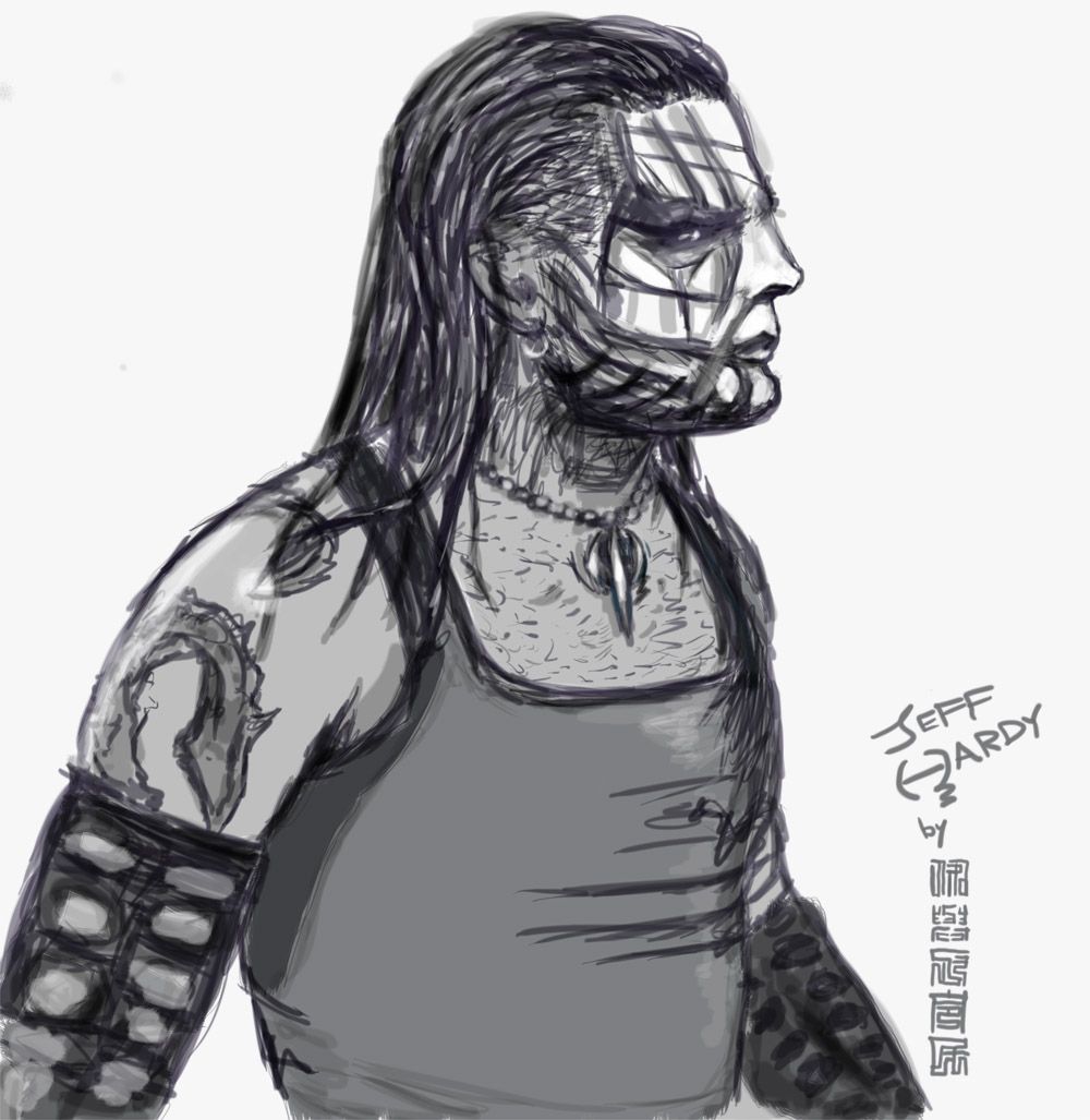 1000x1027 Jeff Hardy Enigma Wallpapers - Jeff Hardy Sketch