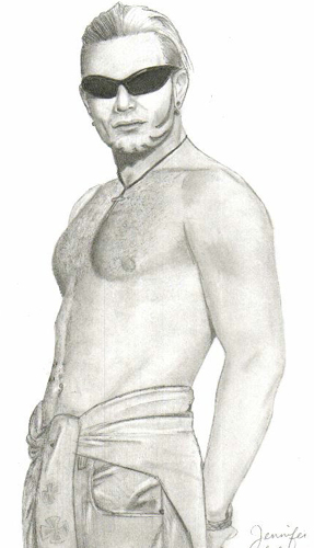 287x500 Jeff Hardy Portrait - Jeff Hardy Sketch