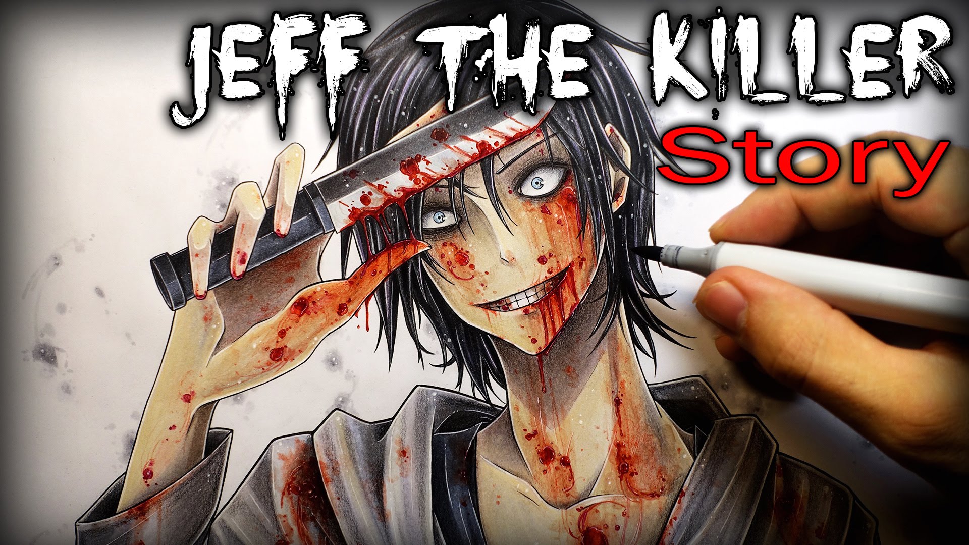 1920x1080 Jeff The Killer Story - Jeff The Killer Sketch