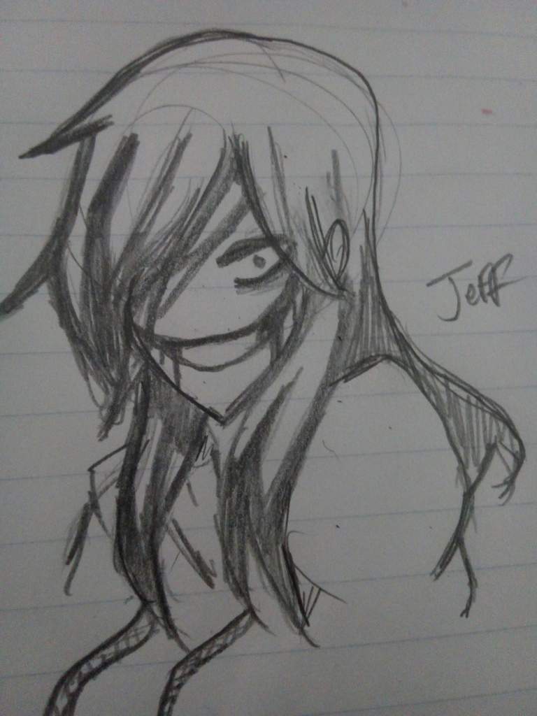 768x1024 Jeff The Killer Quik Sketch Amino - Jeff The Killer Sketch