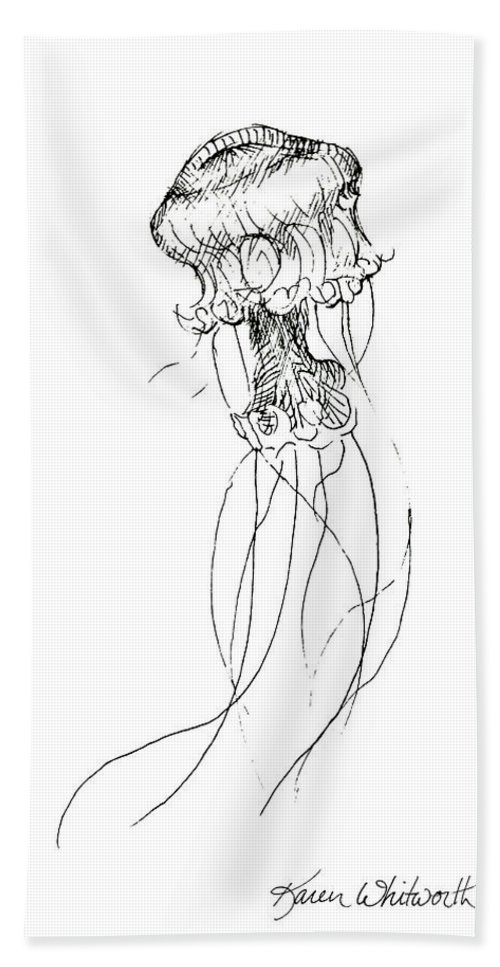 500x967 Jellyfish Sketch - Jellyfish Sketch