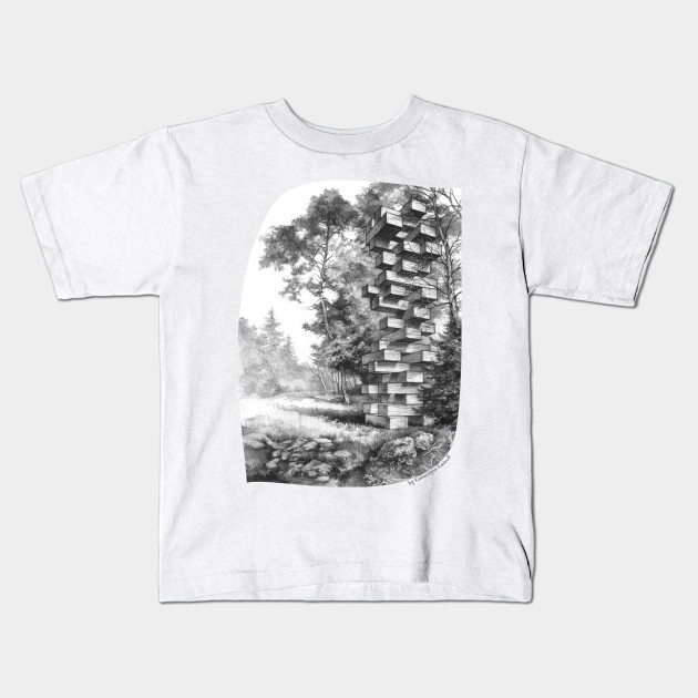 630x630 Jenga Tower Surrounded By Trees - Jenga Sketch