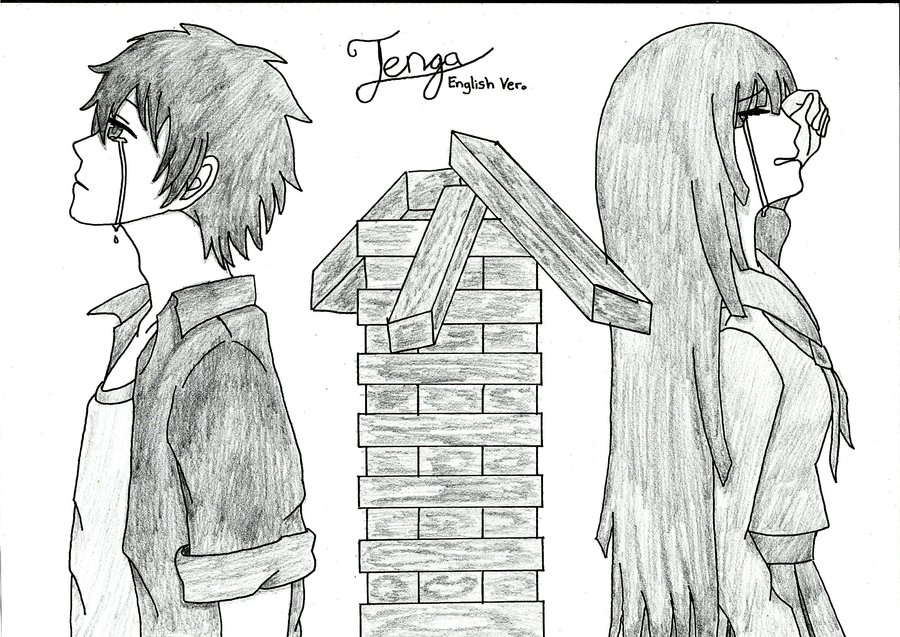 900x637 Jenga By Keenan905 - Jenga Sketch