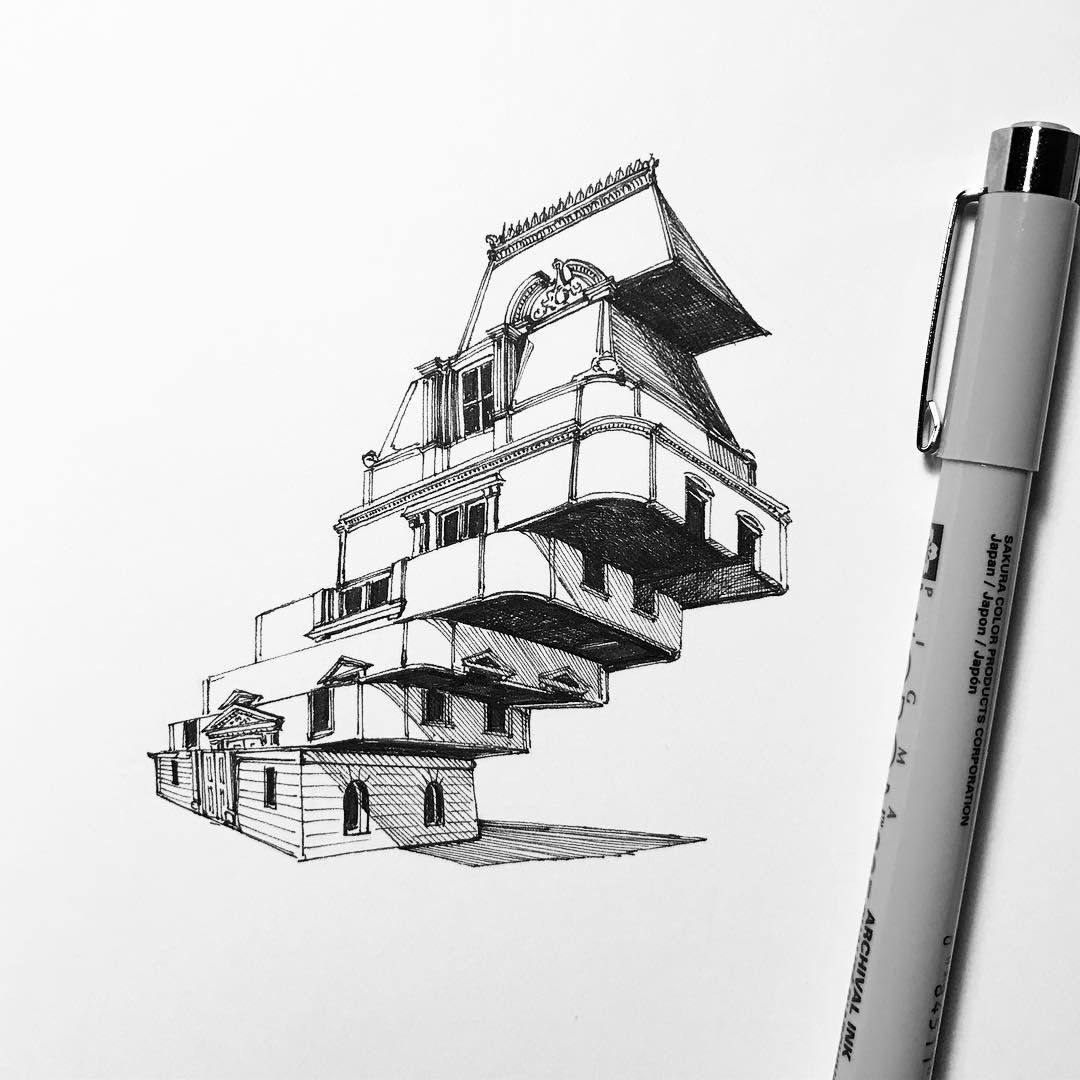 1080x1080 No.855 Jenga - Jenga Sketch
