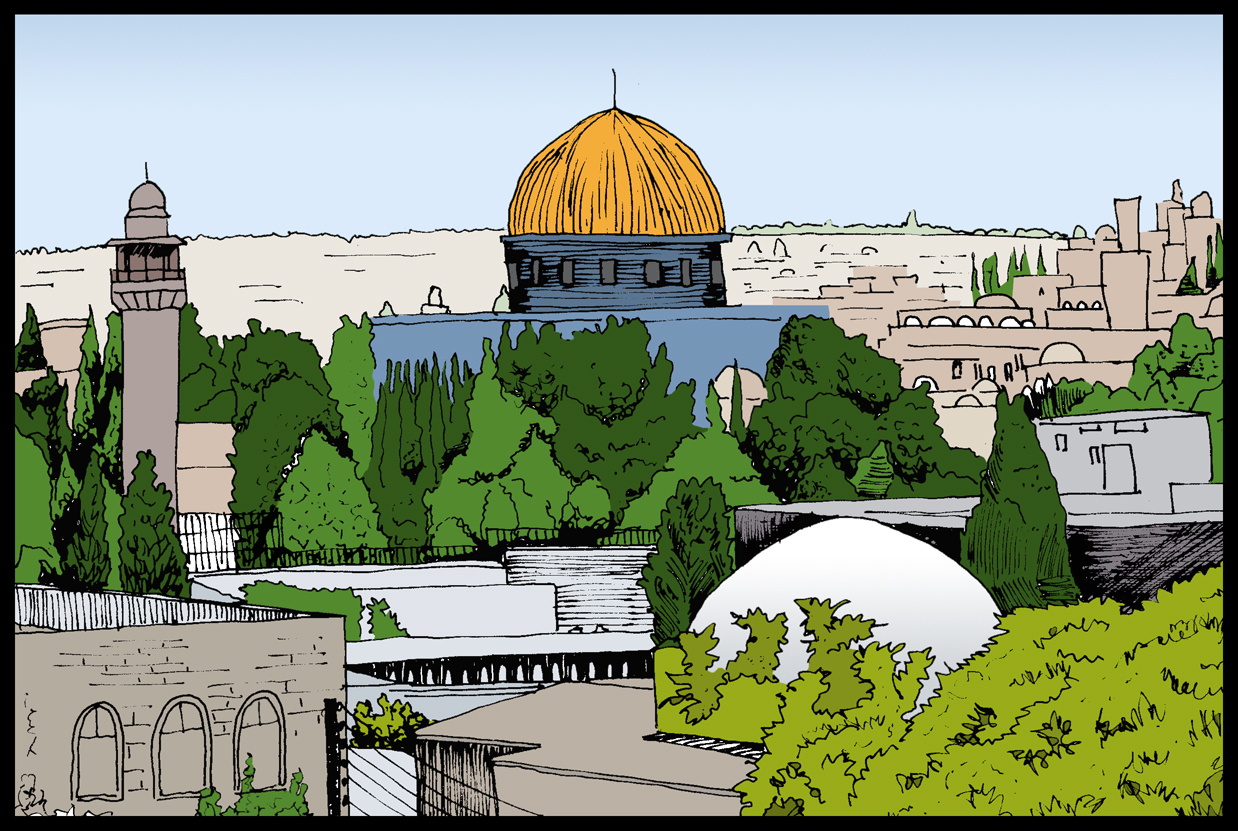 Jerusalem Sketch at Explore collection of