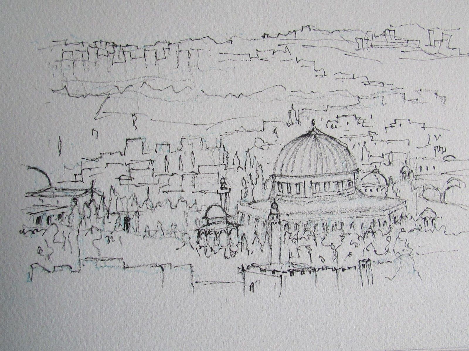 1600x1200 Jerusalem Sketch - Jerusalem Sketch