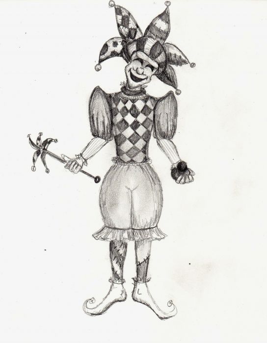 544x700 Sketch Fest! - Jester Sketch